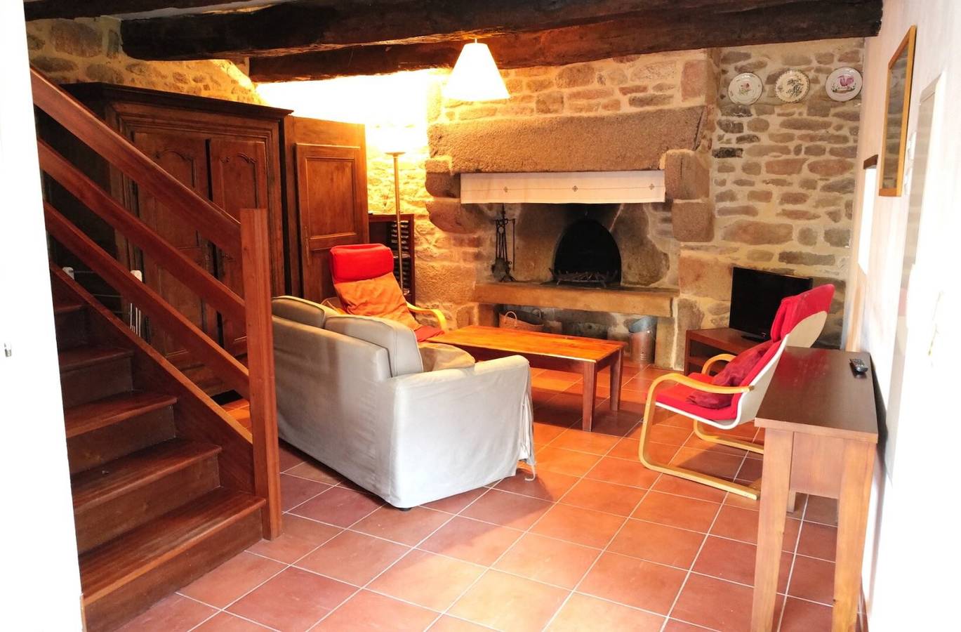 Gîte Les Pâturages, Larmor-Plage: terraza privada, jardín y Wi-Fi in Larmor-Plage, Côte des Mégalithes