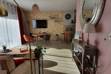 Gîte pour 4 personnes, avec terrasse dans Port Pin Rolland