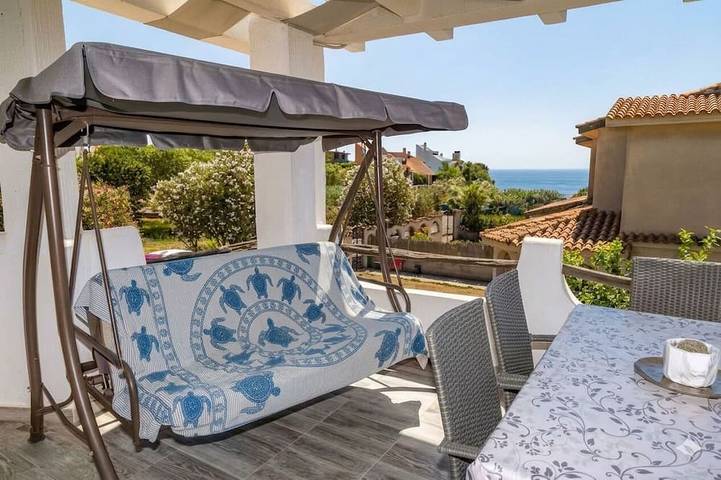 Location de vacances pour 8 personnes, avec jardin dans Santa Luria