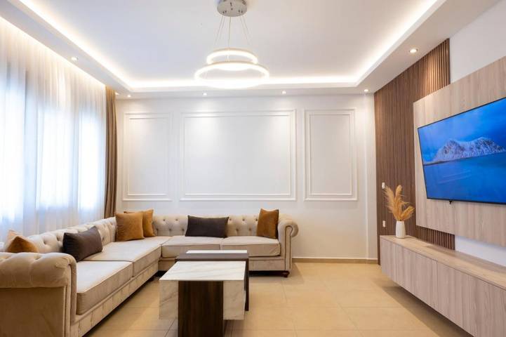 Vakantieappartement voor 7 personen, met terras in Malia