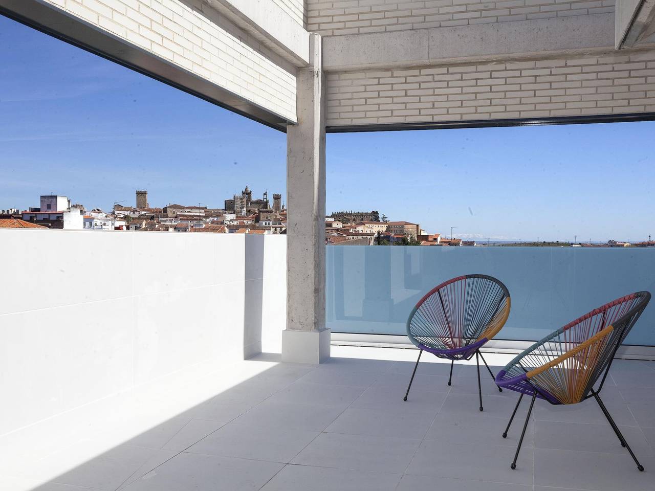 Ganze Ferienwohnung, Ferienwohnung für 4 Personen mit Balkon/Terrasse in Cáceres, Cáceres und Umgebung