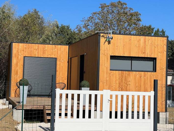 Chalet pour 4 personnes, avec terrasse, animaux acceptés