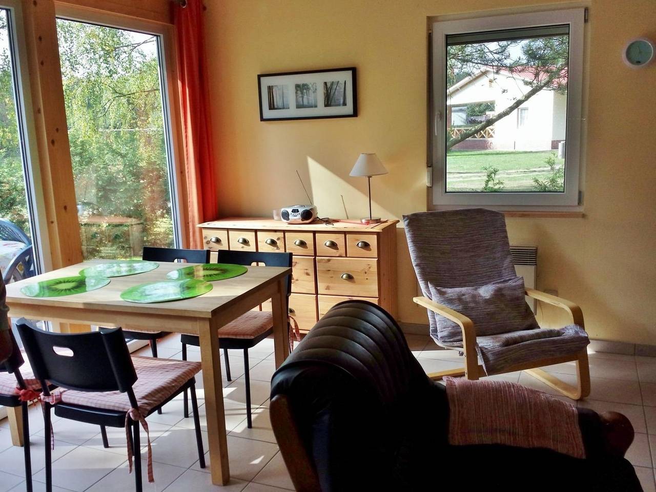 "Ferien Nord-Nordost" Wooster Teerofen "Am Walde" Ferienhaus Komfort in Grabowhöfe, Mecklenburgische Seenplatte