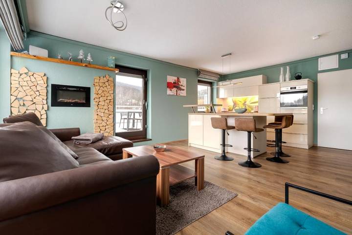 Ferienwohnung für 3 Personen, mit Terrasse und Ausblick in Bad Grund - 2