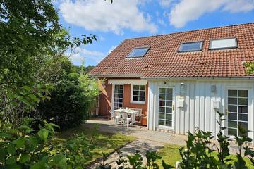 Ferienhaus für 4 Personen, mit Garten und Terrasse, mit Haustier in Lütow