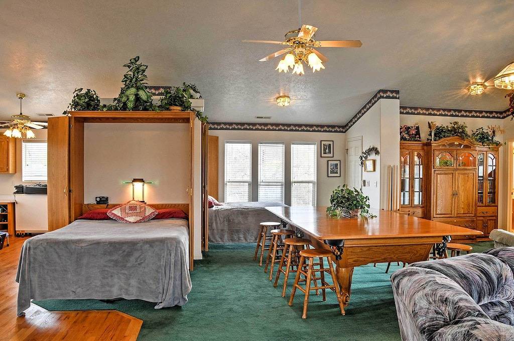 Ganze Wohnung, Sunny La Verkin Studio mit Bergblick - 30 Minuten von Zion in La Verkin, Zion Nationalpark