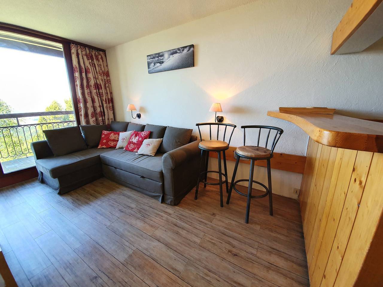 Ganzes Studio, Renoviertes Studio nahe Zentrum, Balkon, 4 Pers. in Les Arcs, Bourg-Saint-Maurice