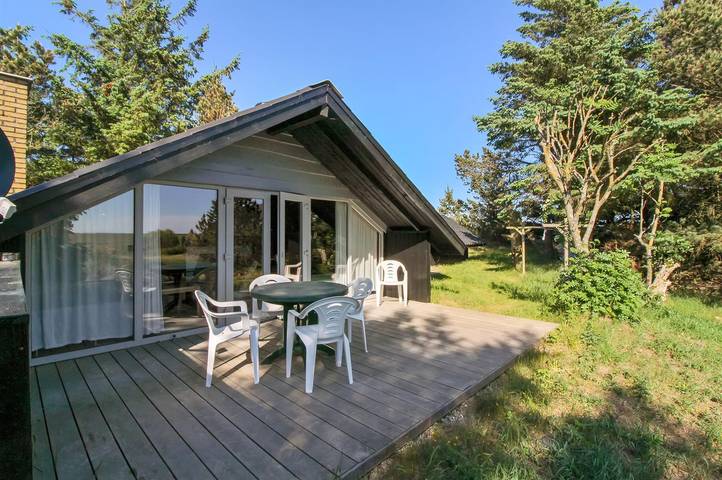 Ferienhaus mit Meerblick für 4 Personen, mit Terrasse in Blavand