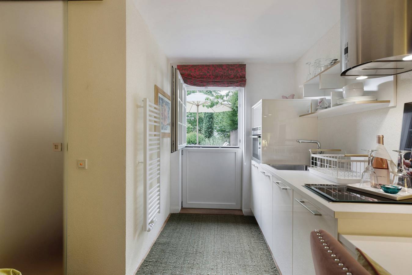 Ganze Wohnung, Ferienwohnung 'Mini Suite' mit Bergblick, privater Terrasse und Wi-Fi in Höchenschwand, Südschwarzwald