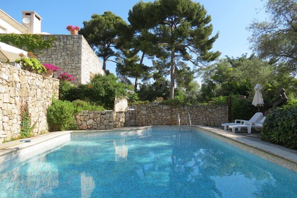 Villa 80m2 Terrasse 100m2 zwischen Cannes Antibes Schwimmbad Garten Meerblick Berge in Vallauris, Mittelmeerküste (Frankreich)