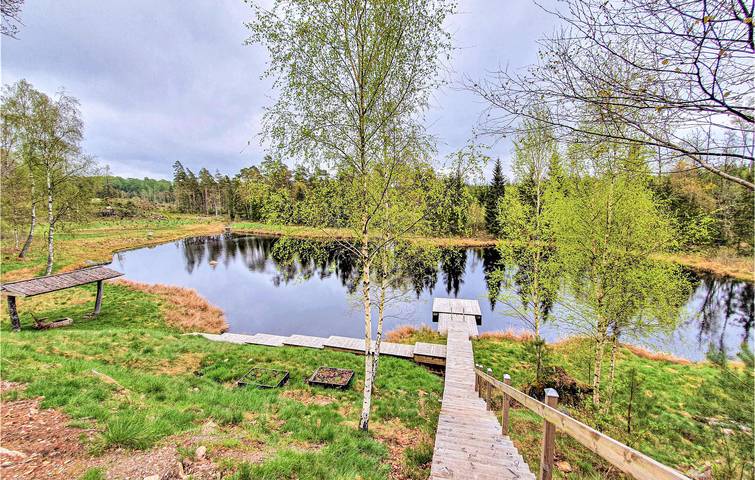 Ferienhaus für 7 Personen, mit Garten und Ausblick sowie Seeblick in Hylte - 3