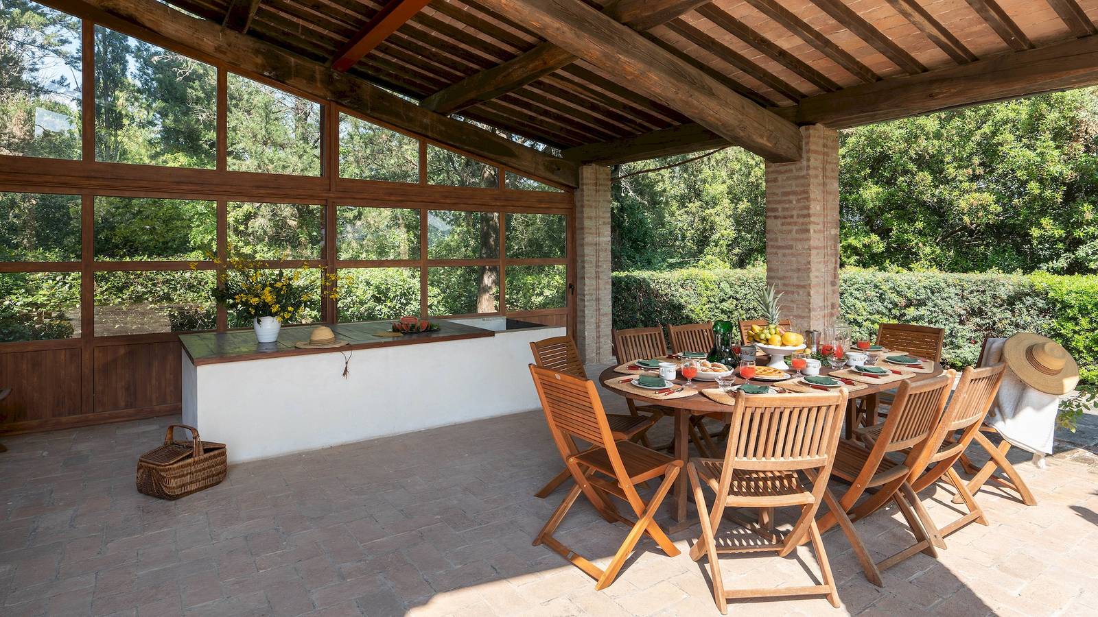 Villa für 12 Personen mit Garten in Pomarance, Pisa Provinz