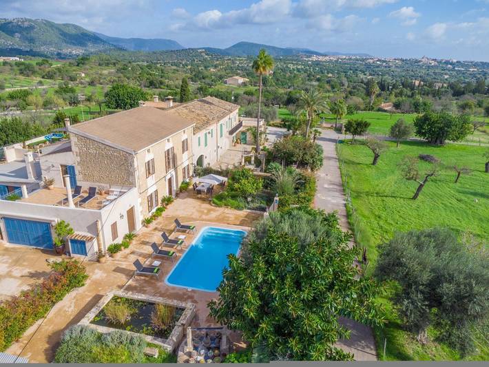 Can Salvador - Villa with private pool in Moscari. Free Wifi in Moscari, Selva