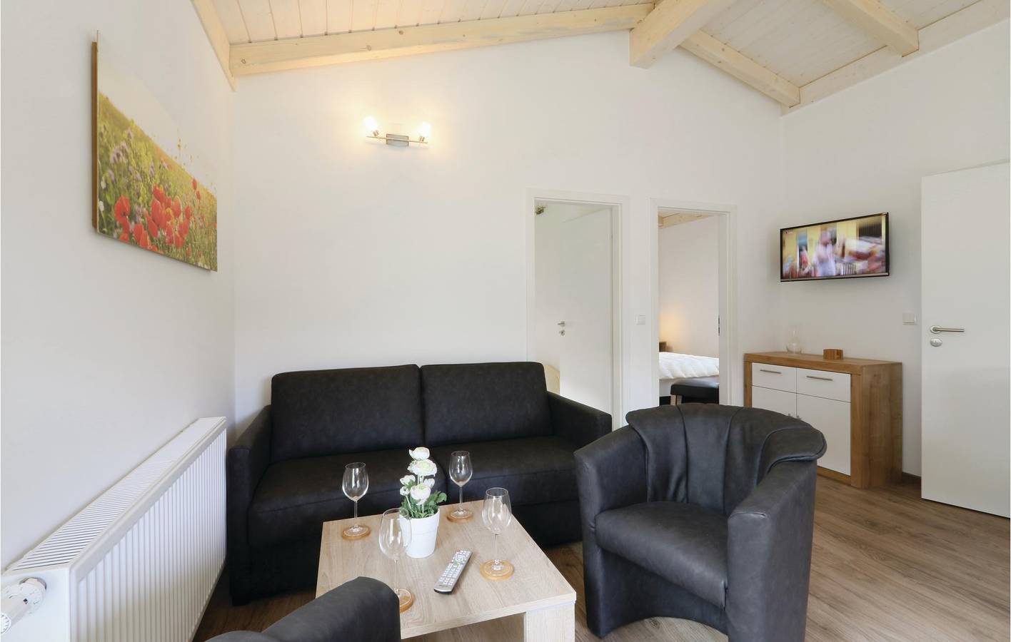 Gemütliches Sauna-Apartment in der Nähe von Skilift und Fluss in Thale, Harzvorland