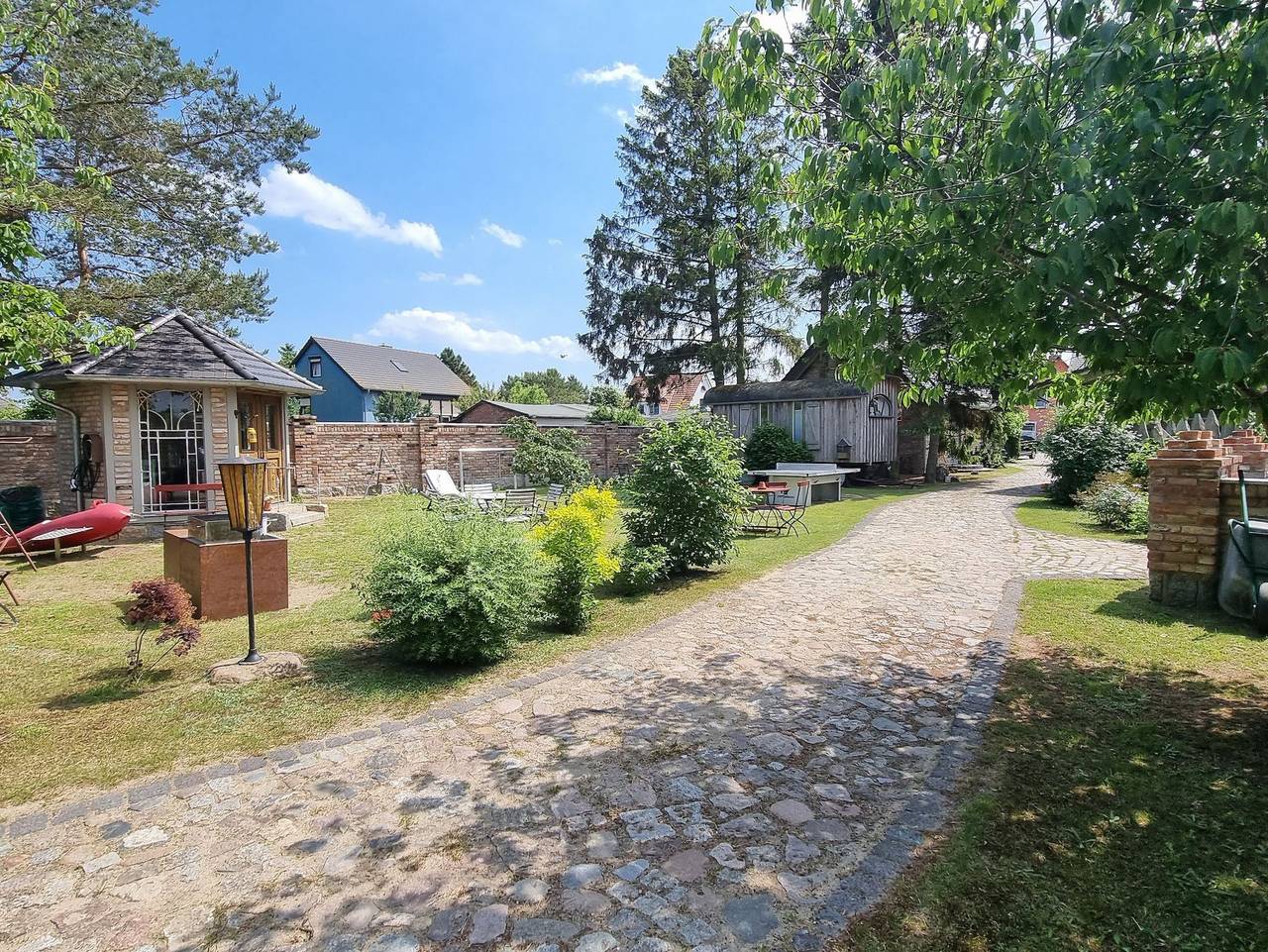 Ganze Ferienwohnung, Am Rieck Fachwerkhaus - Fewo 2, 1. Obergeschoss, mit Kamin, 3 Zimmer, Zempin in Zempin, Usedomer Norden