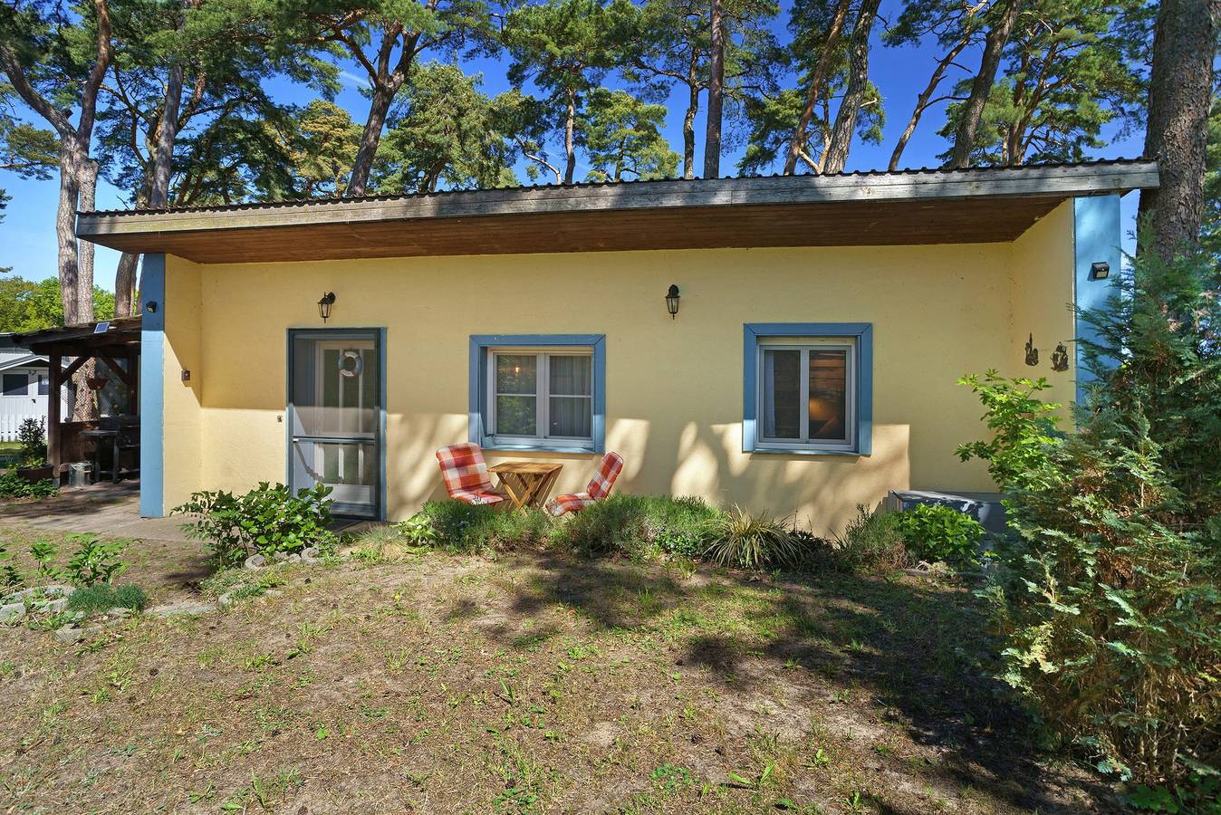 Bungalow 'Karsten' com terraço privado e jardim privado in Kamminke, Usedom