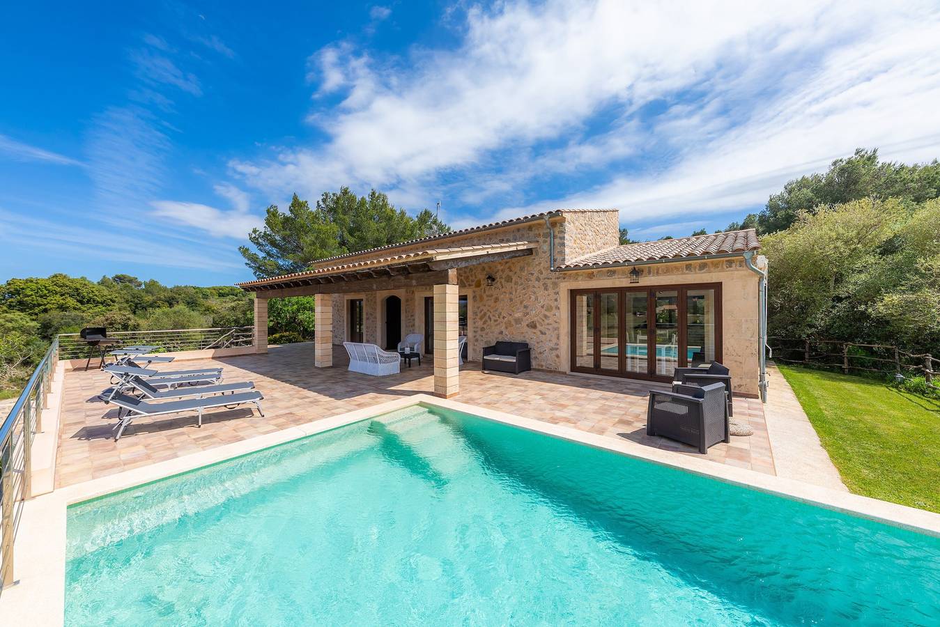 Finca "S'Hort De Carrossa" mit Pool, Terrasse, Garten & Wlan in Artà, Mallorca Osten