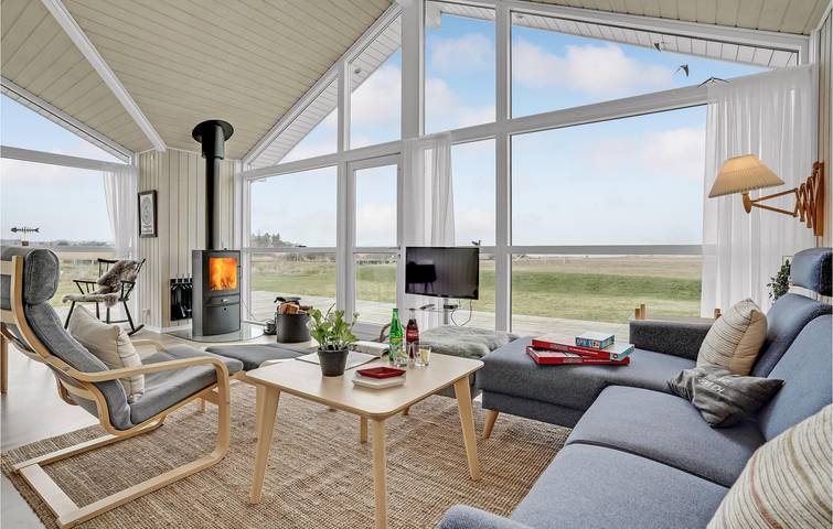 Ferienhaus für 6 Personen mit Terrasse in Høll, Børkop