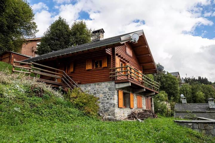 Chalet pour 8 personnes, avec balcon, animaux acceptés