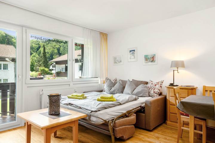 Ferienwohnung für 5 Personen, mit Balkon und Garten sowie Sauna in Oberaudorf