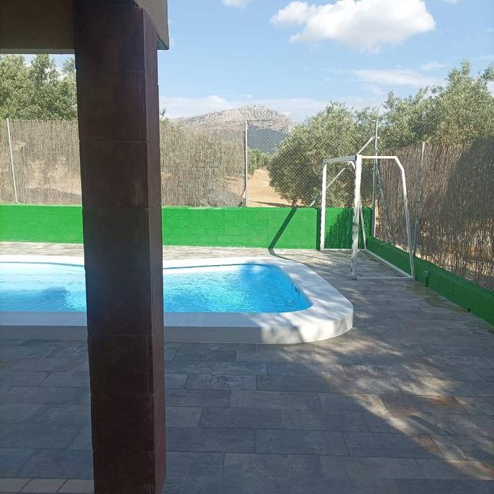 Casa rural para 10 personas, con piscina y balcón en Villanueva del Trabuco - 3