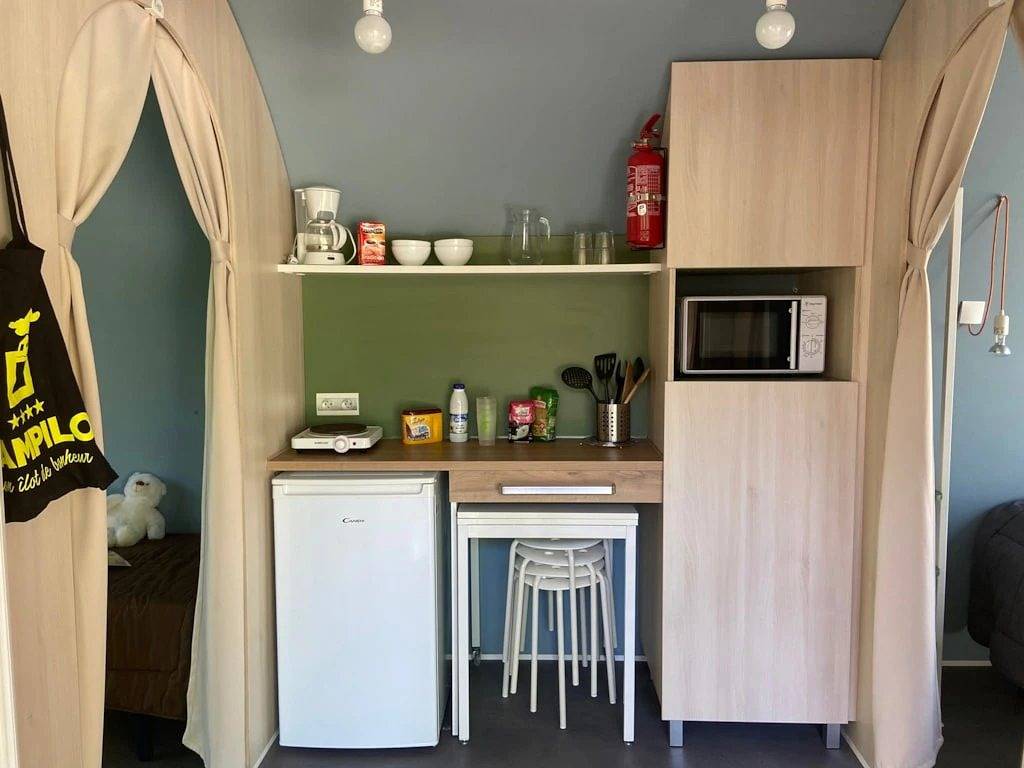 Zecamping 4 étoiles animé espace aquatique bien-être locatif 16m2 in Aubigny (Vendée), Loire-Tal