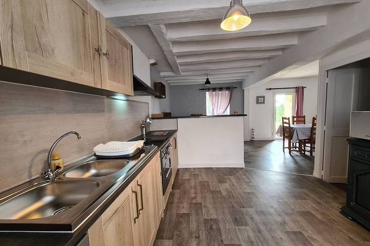Gîte pour 5 personnes, avec Jardin