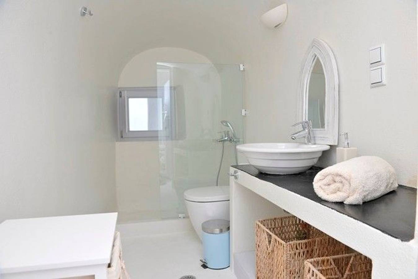 Dazzling Santorini Villa | 3 Bedrooms | Private Terrace with Stunning Caldera Views & Jacuzzi Plunge Pool | Villa Orpheus | Imerovigli in Firostefani, Imerovigli