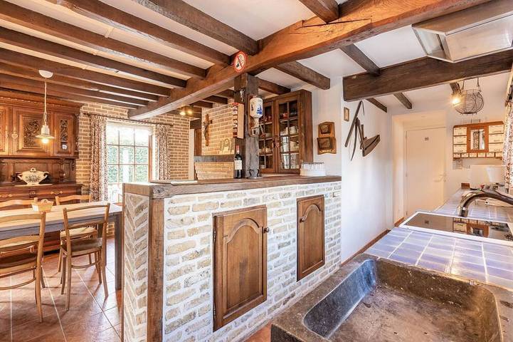 Gîte pour 10 personnes, avec jardin à Alveringem - 4