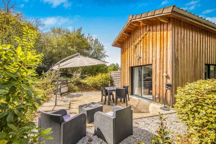 Gîte pour 4 personnes, avec jardin, adapté aux familles en Gironde