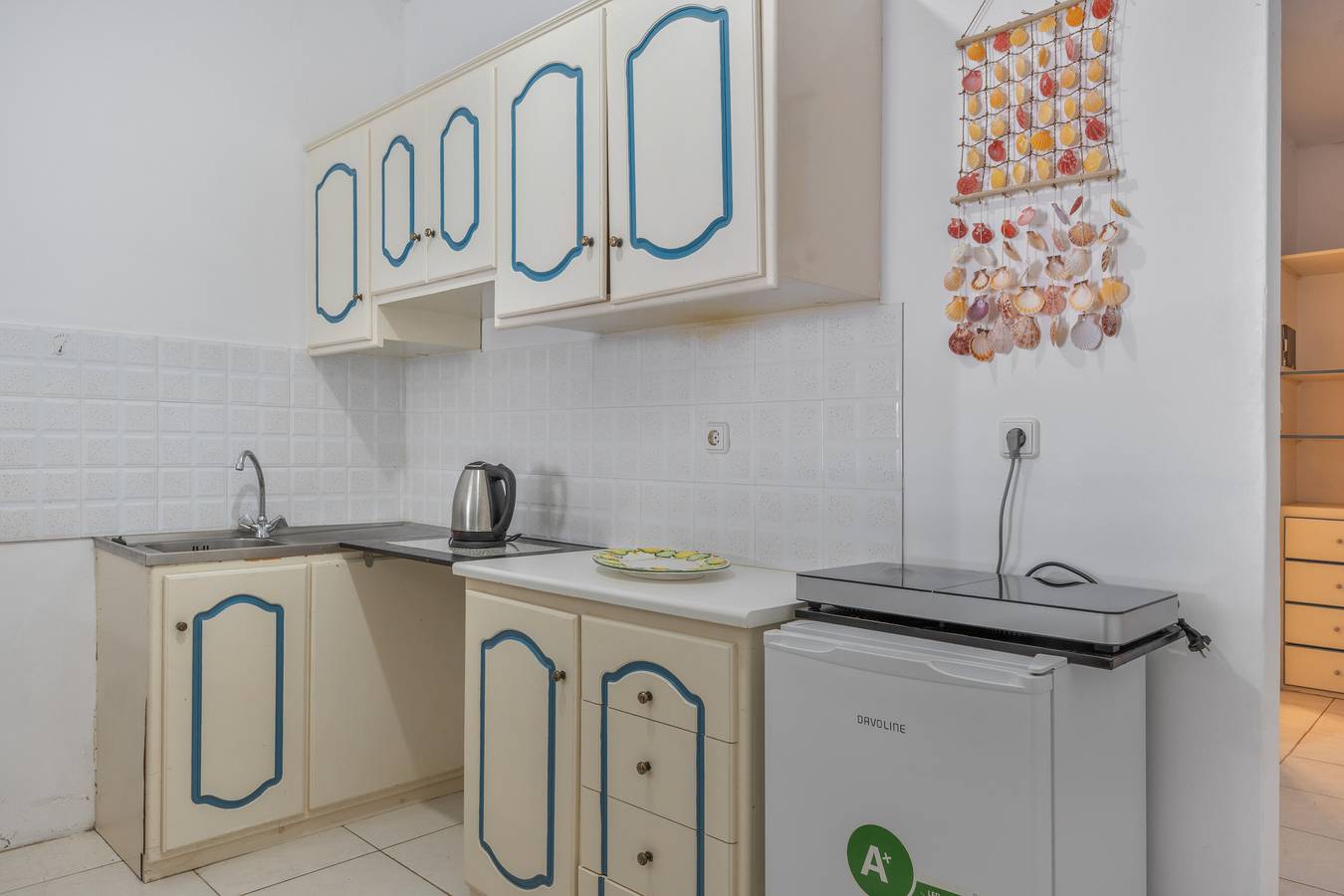 Ganze Wohnung, Apartment 'D E D' mit Meerblick, privater Terrasse und Wlan in Mirties, Kalymnos