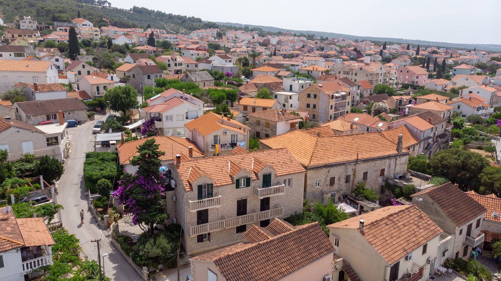 Cały apartament, Dwupokojowy apartament z tarasem Supetar, Brač A-11278-a in Supetar, Brac