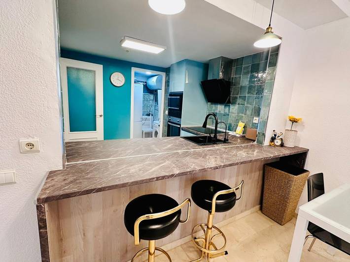 Apartamento para 4 personas, con terraza y jardín en La Cala de Finestrat