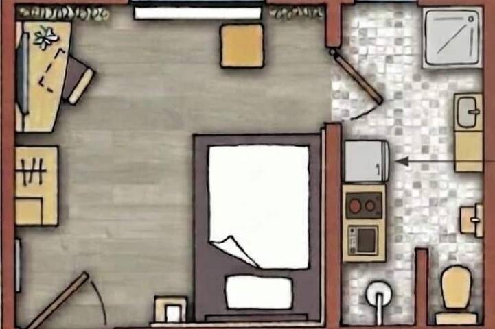 Appartamento vacanze per 1 persone, con animali domestici - 1