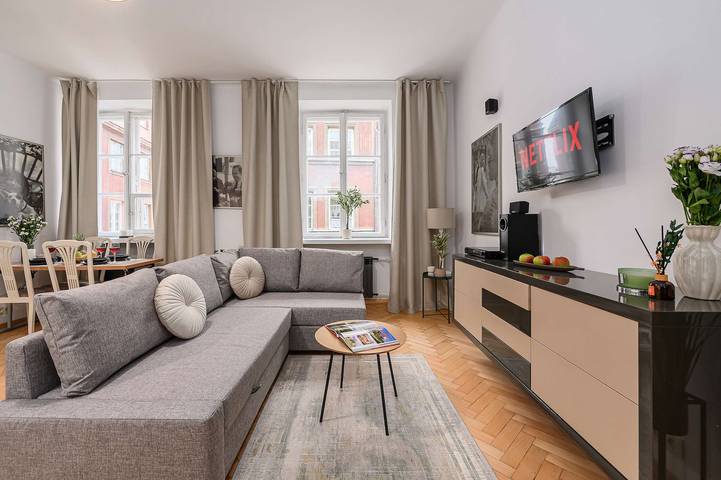 Appartement entier, Lumina apart near Old Town in Warsaw in Varsovie Śródmieście, Varsovie