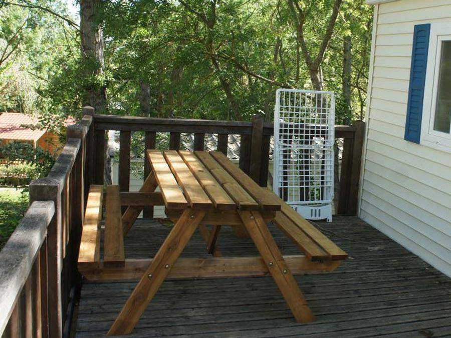 Flower Camping  Le Lac De Thesauque - Mobile home 4 persons - Comfort mobile home in Montgeard, Lauragais
