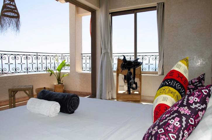 Appartement de vacances pour 3 personnes, avec terrasse et vue