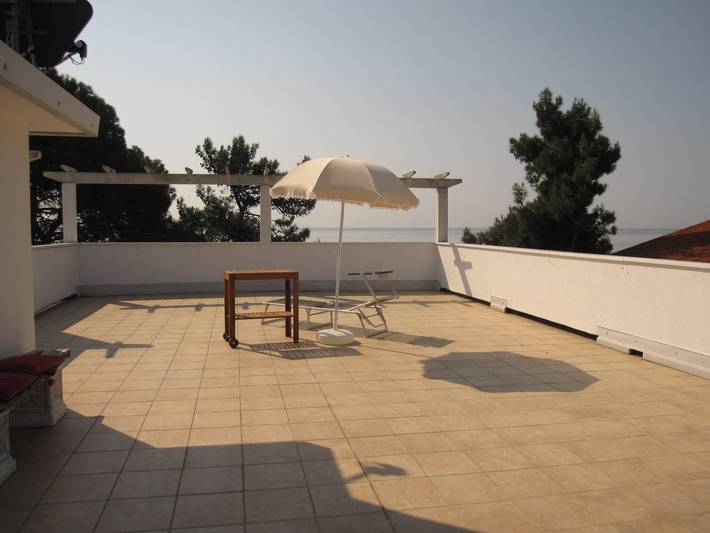 Ferienwohnung für 6 Personen, mit Meerblick und Balkon/Terrasse in Grado Pineta