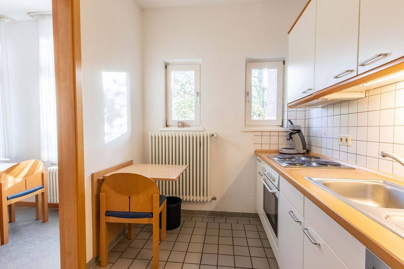 Geheel appartement, Vakantieappartement voor 5 personen met tuin in Borkum