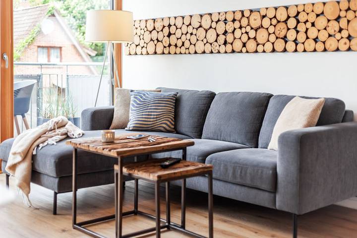 Ferienwohnung für 4 Personen, mit Balkon und Sauna - 1