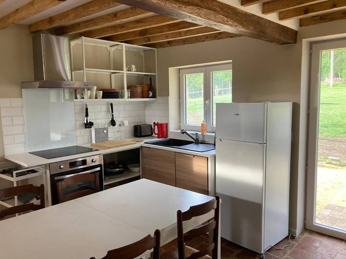 Location de vacances pour 6 personnes, avec jardin ainsi que terrasse et vue à L'Oudon - 2