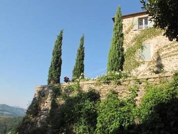 Location de vacances pour 2 personnes, avec jardin et vue à Piandimeleto