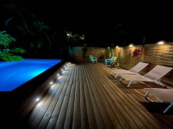 Maison d’hôte pour 2 personnes, avec vue ainsi que jardin et vue sur le lac à Deshaies - 2