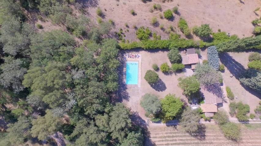 Location de vacances pour 10 personnes, avec jardin ainsi que piscine et vue à Saint-Martin-de-Castillon - 4
