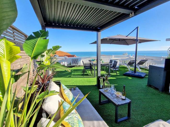 Maison de vacances pour 6 personnes, avec vue et jardin