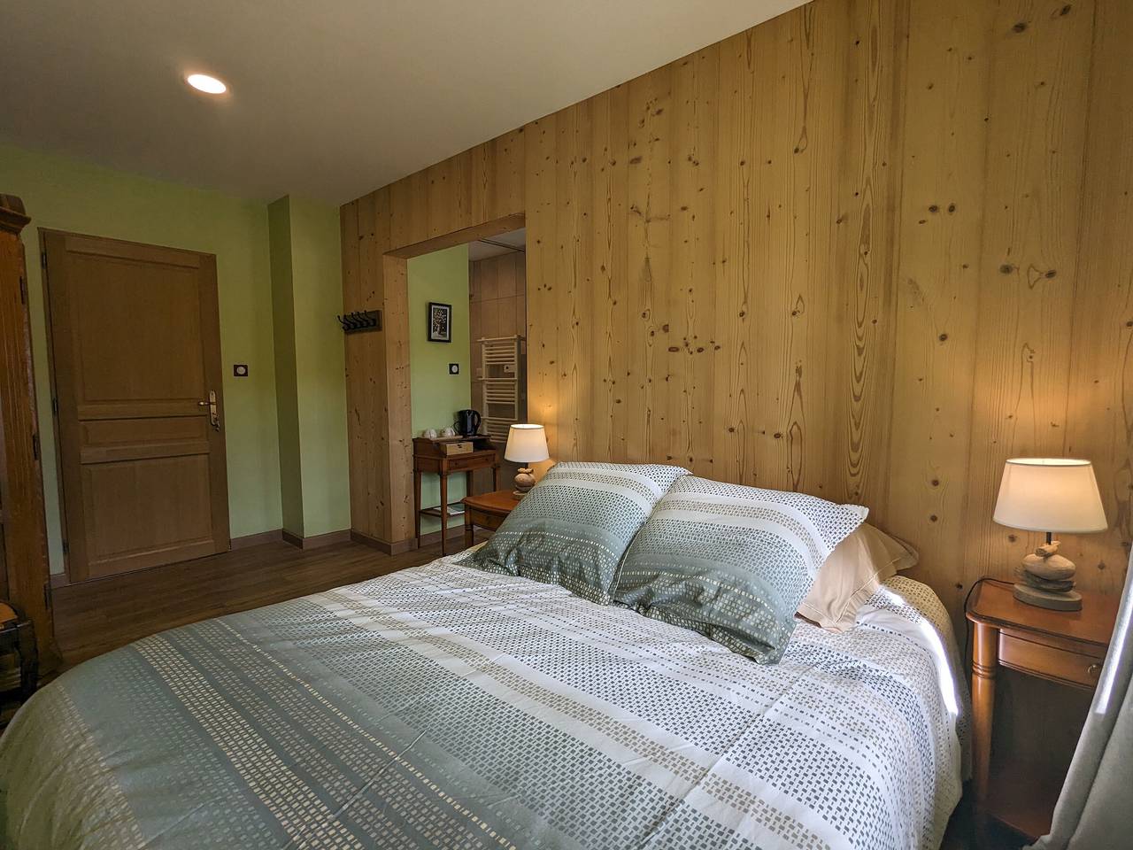 Chambre familiale climatisée avec accès jardin in Rehaupal, Saint-Dié-des-Vosges