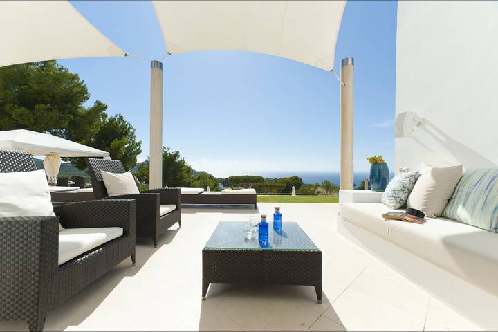Ferienhaus für 12 Personen, mit Balkon und Garten in Cala Vedella - 4