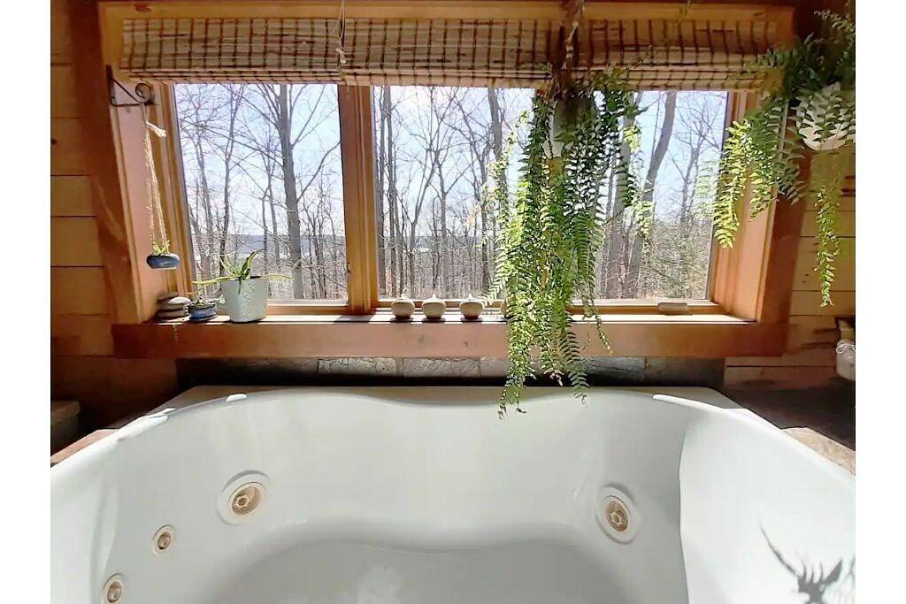 Artisan Log Haven: 40-Acre Forest Sanctuary in Monroe County (IN)