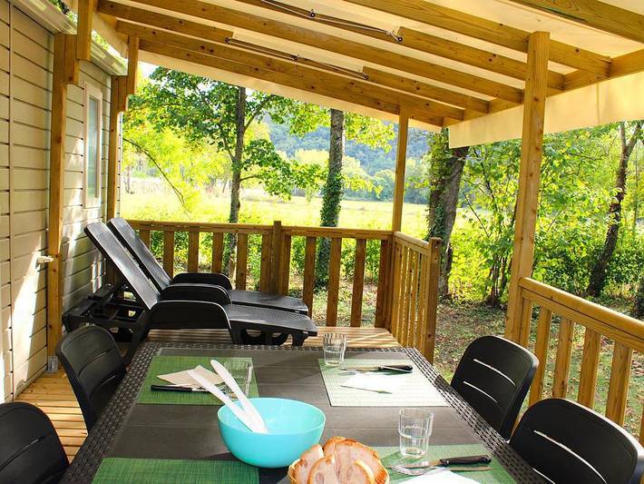 Mobil home pour 4 personnes, avec sauna à Belmont-sur-Rance - 3