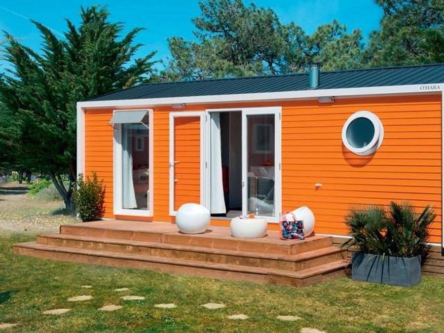 Camping La Forêt - Mobilhome 2 personas - Suite Cottage in Lourdes (Altos Pirineos), Altos Pirineos